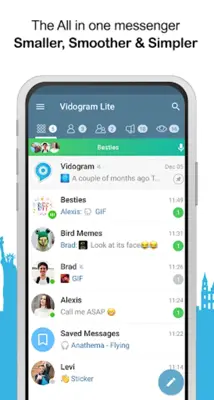 Vidogram Lite android App screenshot 6